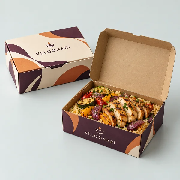 custom printed takeaway food boxes