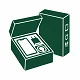 electronics boxes icon fine packaging