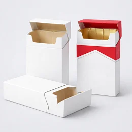 empty paper flip top cigarette boxes australia
