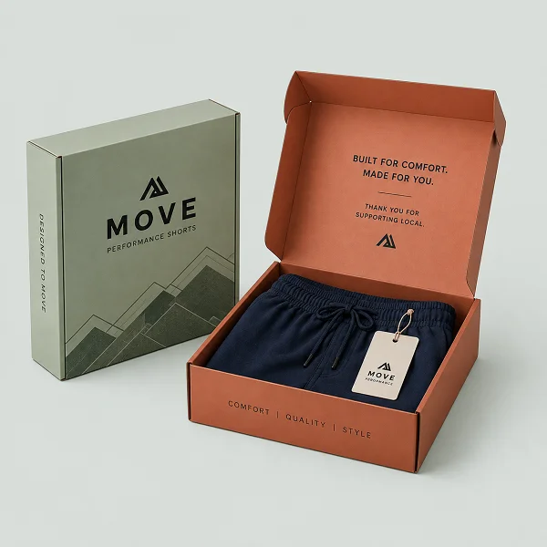 oder bulk custom shorts boxes with logo