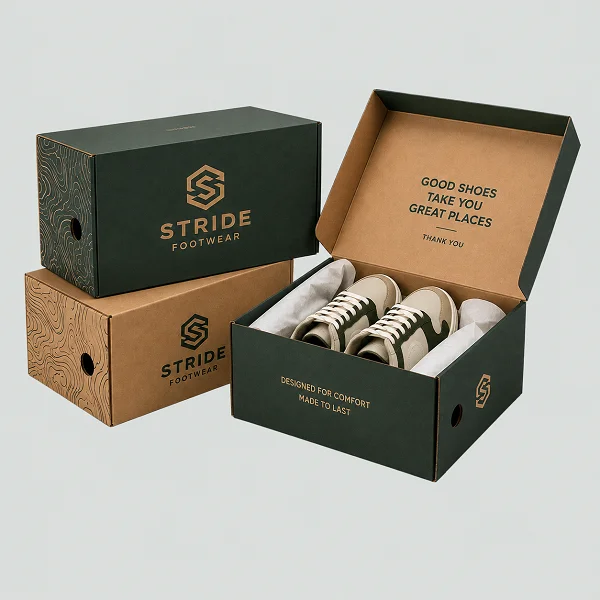 order bulk custom cardboard shoe boxes in australia