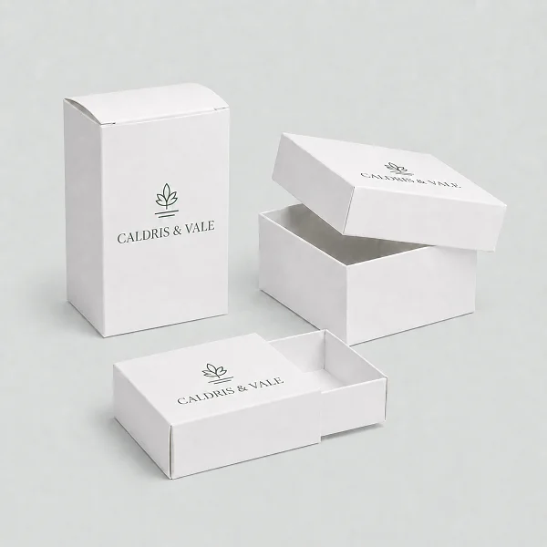 order bulk custom printed white cardboard boxes