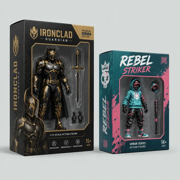 order bulk premium action figure packaging boxes