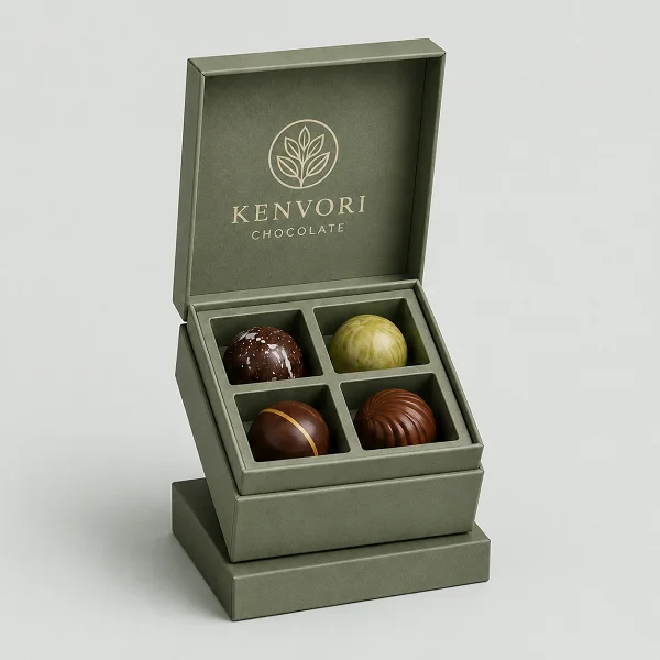 order cardboard chocolate box with logo
