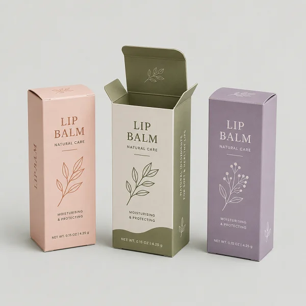 order cardboard lip balm boxes fine packaging au