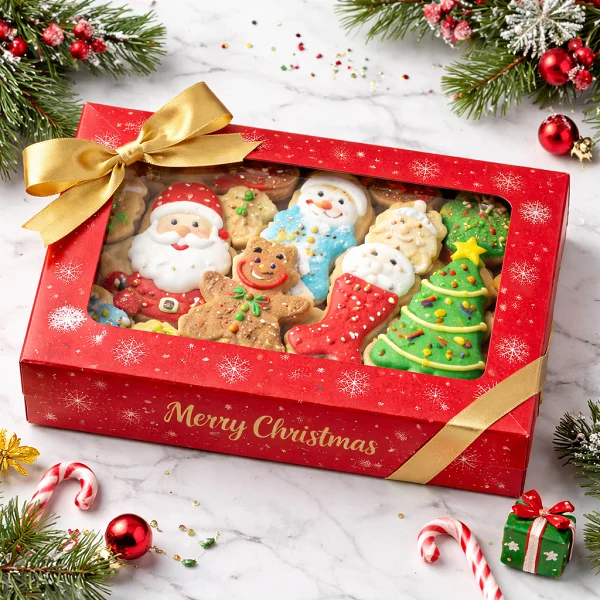 order christmas cookie box packaging australia