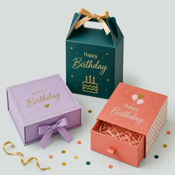 order custom birthday packaging boxes wholesale australia