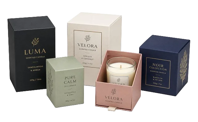 order custom candle boxes wholesale australia fine packaging