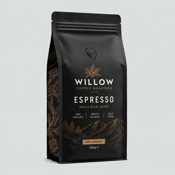 order custom coffee bean mylar bag in australia