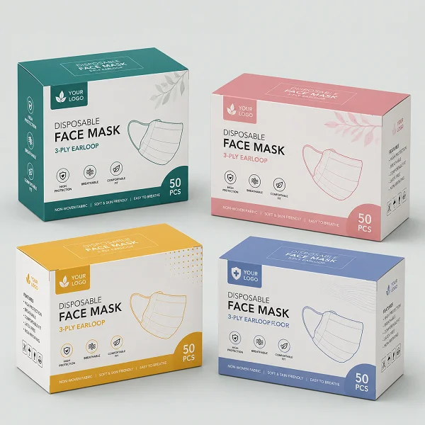 order custom face mask boxes wholesale fine packaging