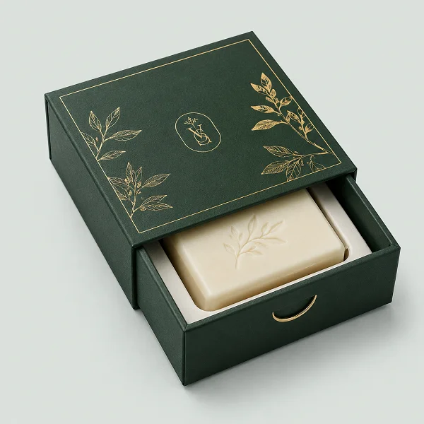 order custom luxury soap packaging box with logo