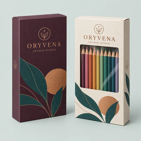 order custom printed cardboard pencil boxes