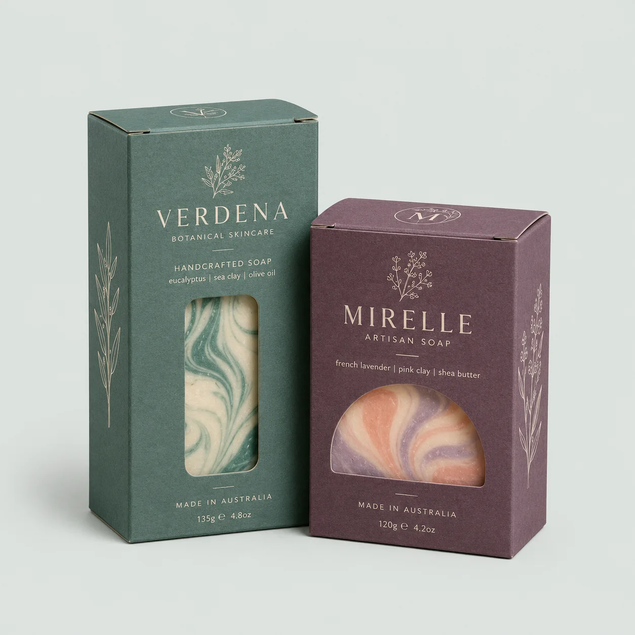 order custom printed kraft soap packaging boxes