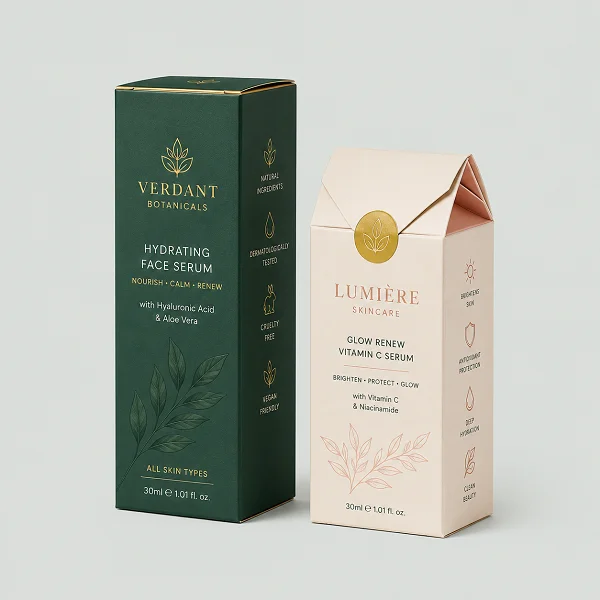 order custom printed serum boxes australia