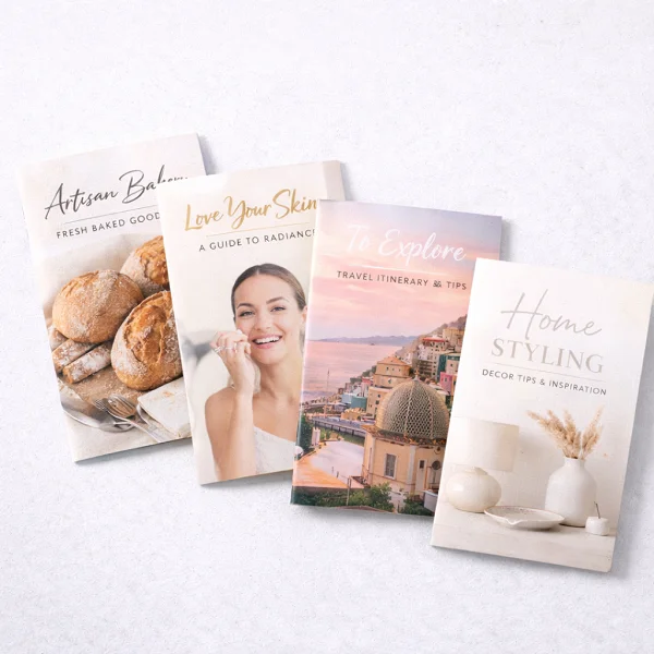 order custom size booklet printing services