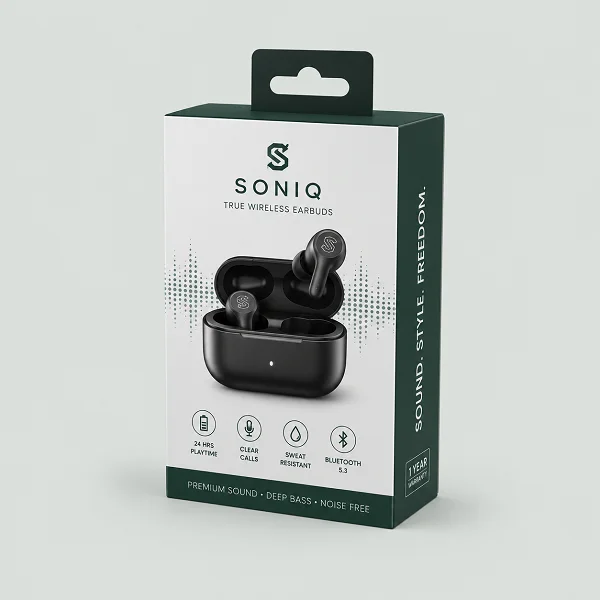 order earbuds box with logo fine packaging au