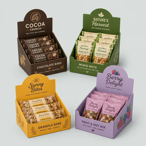 order food retail display packaging boxes wholesale