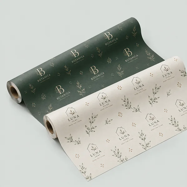 order logo printed wrapping paper in australia