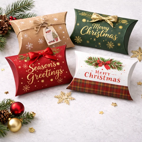 order luxury christmas pillow boxes packaging australia