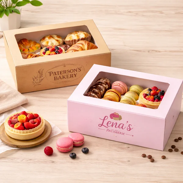 order pastry display boxes australia fine packaging
