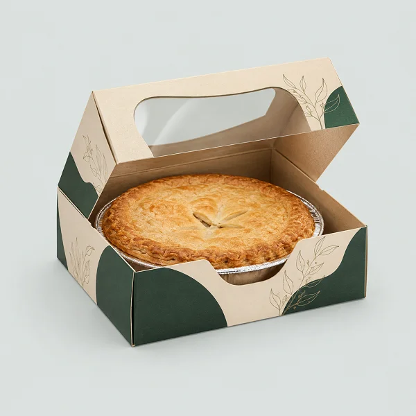 order pie box with logo in australia