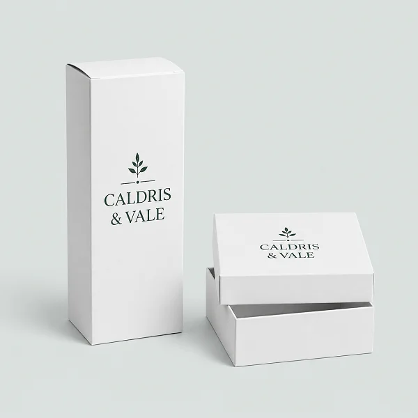 order printed custom white cardboard packaging boxes