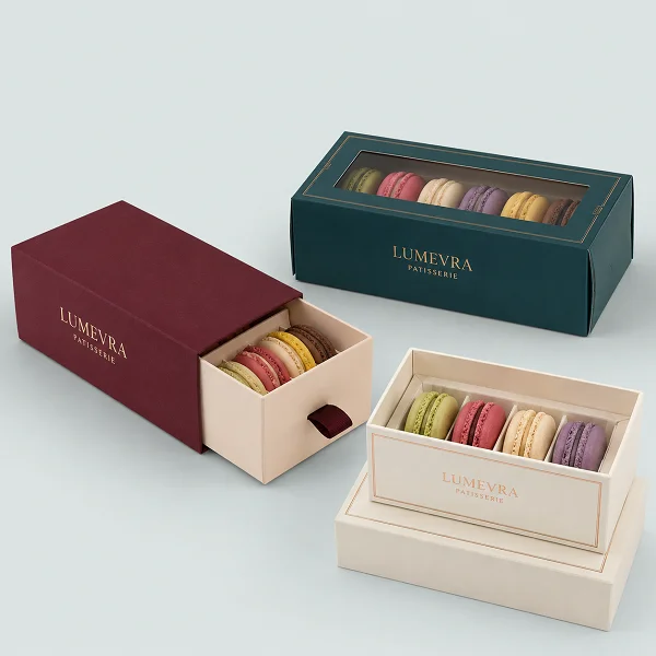 order printed macaron packaging boxes in australia