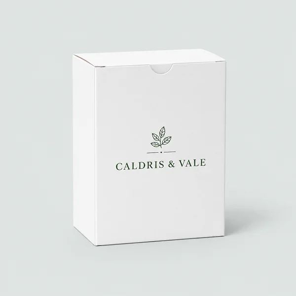 order white cardboard box with logo in australia