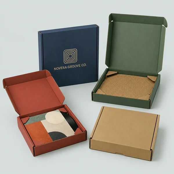 order wholesale vinyl record shipping boxes