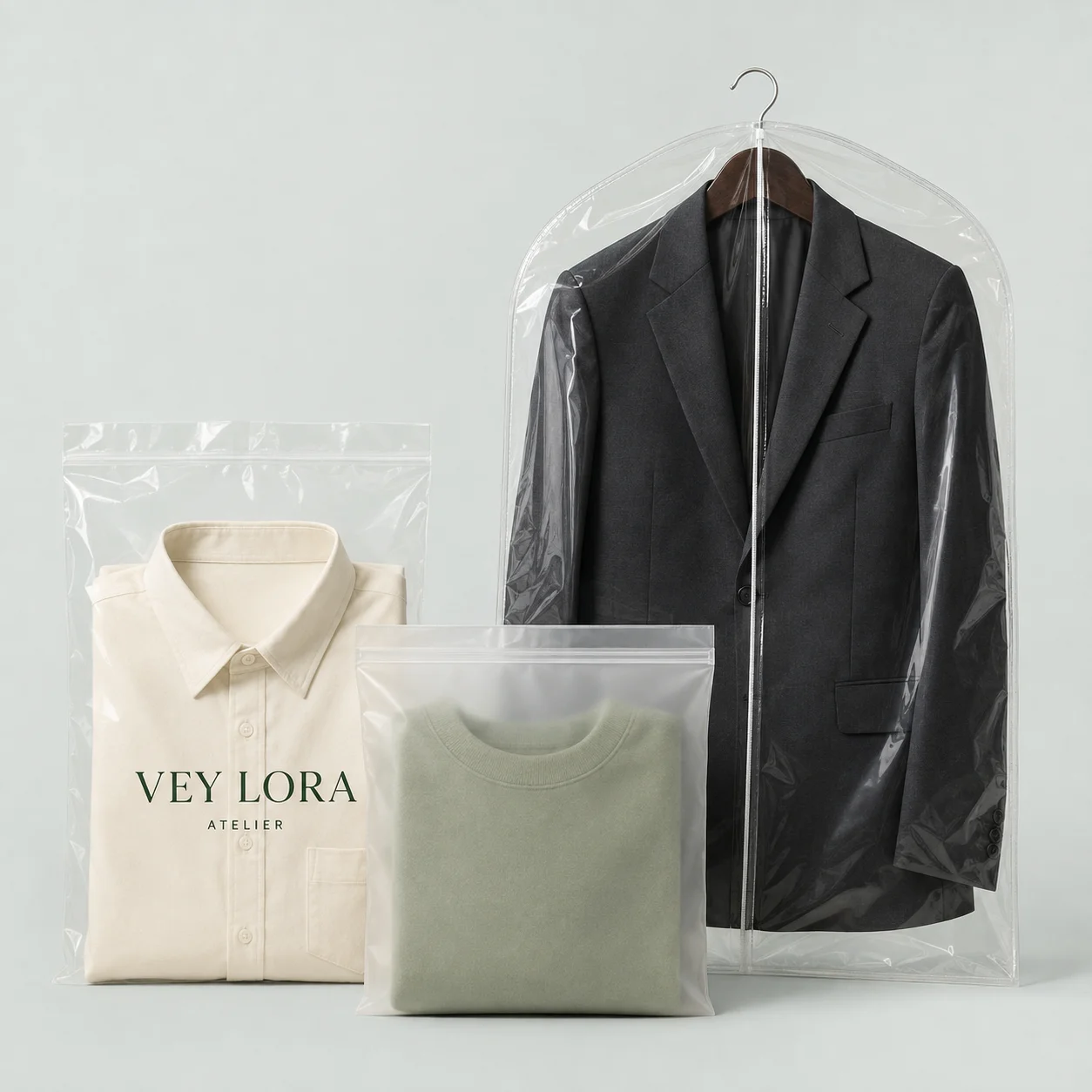 plastic garment bags fine packaging au
