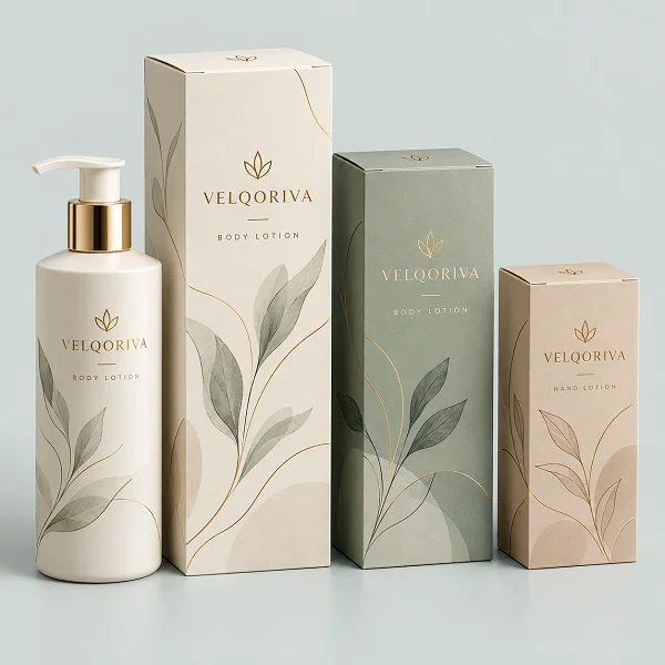 premium custom lotion boxes in bulk