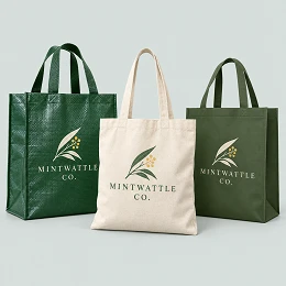 reusable green shopping bags fine packaging au