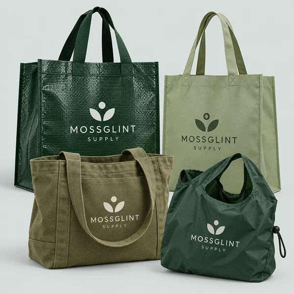 reusable green shopping bags wholesale