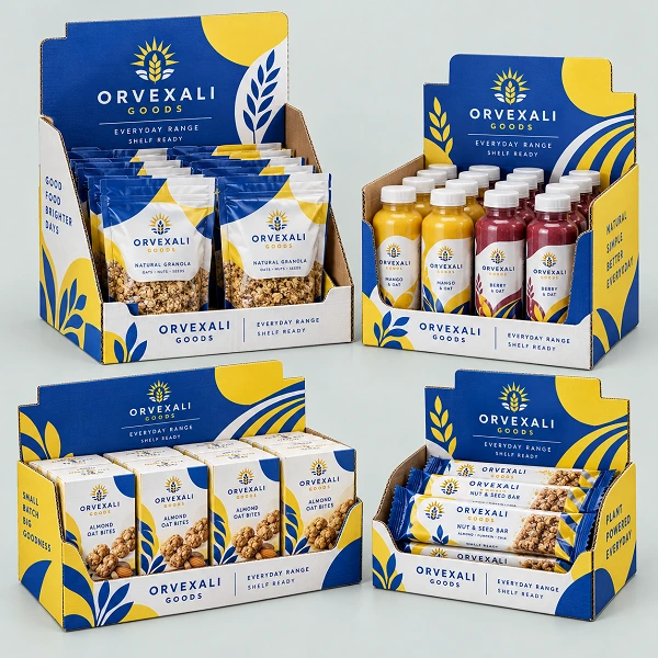 wholesale custom shelf ready packaging