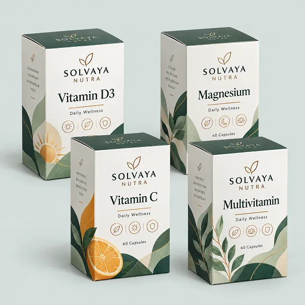 wholesale custom vitamin boxes